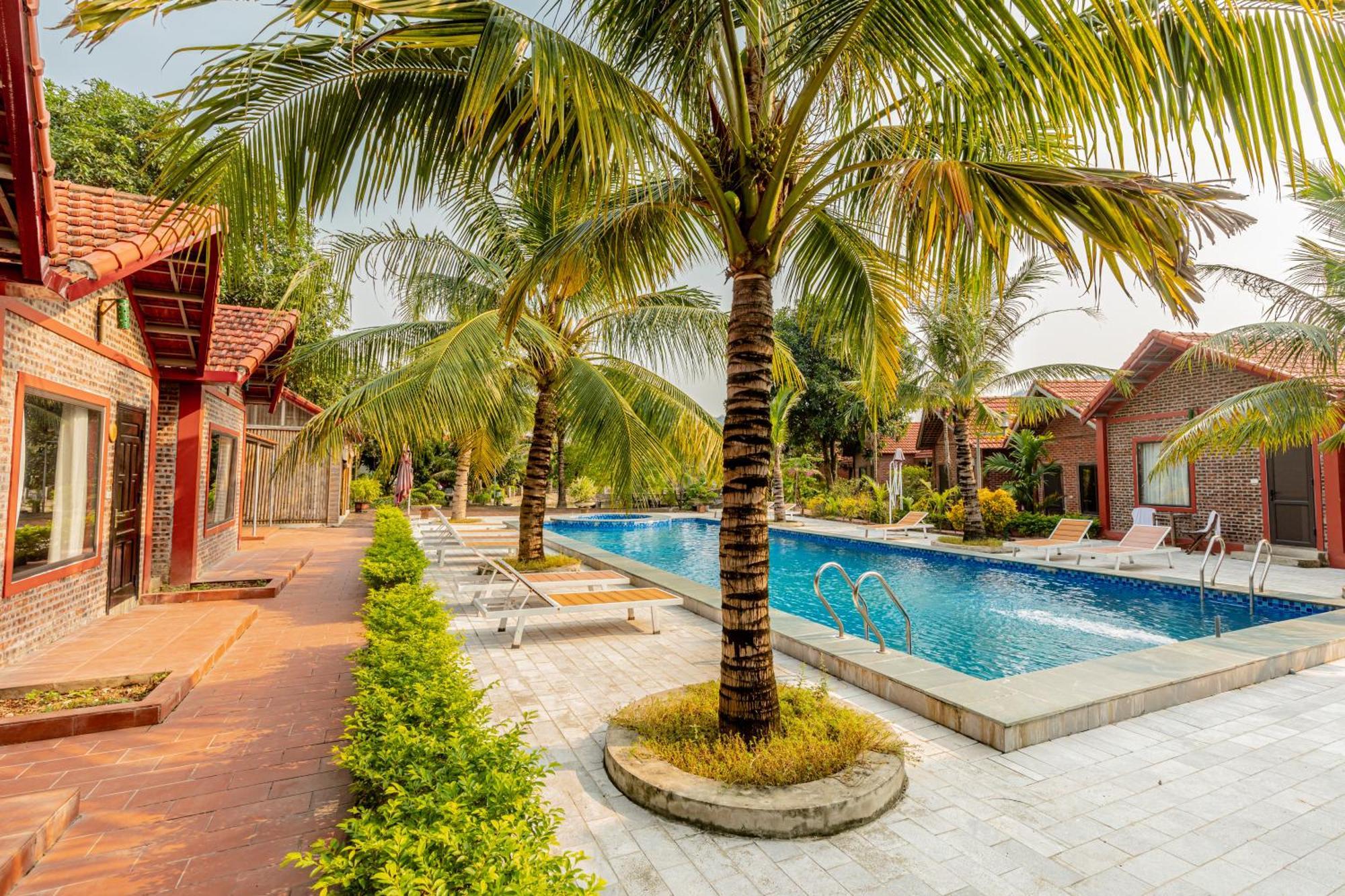 Tam Coc Green Garden Bungalow Νιν Μπιν Εξωτερικό φωτογραφία