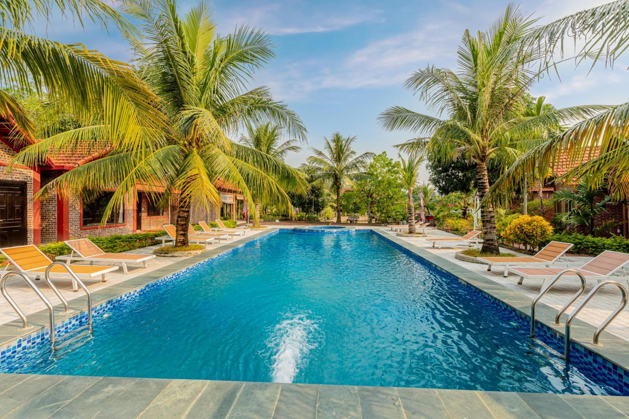 Tam Coc Green Garden Bungalow Νιν Μπιν Εξωτερικό φωτογραφία