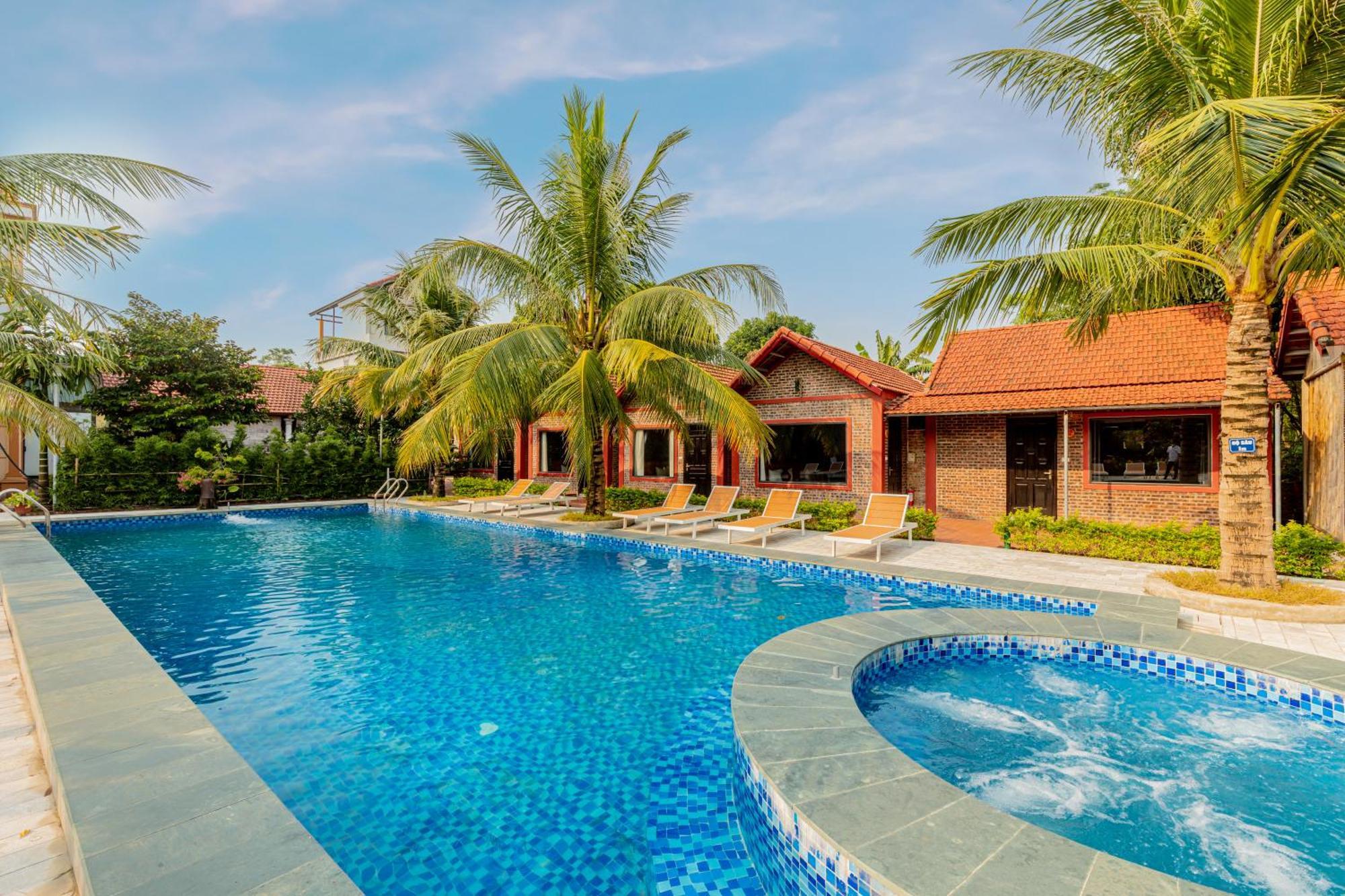 Tam Coc Green Garden Bungalow Νιν Μπιν Εξωτερικό φωτογραφία