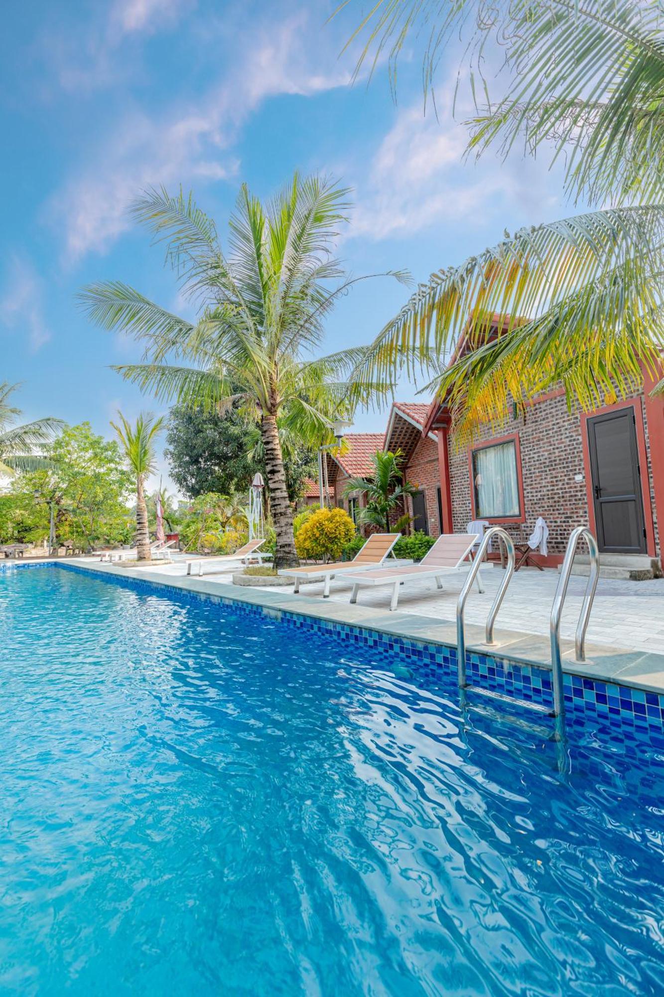Tam Coc Green Garden Bungalow Νιν Μπιν Εξωτερικό φωτογραφία