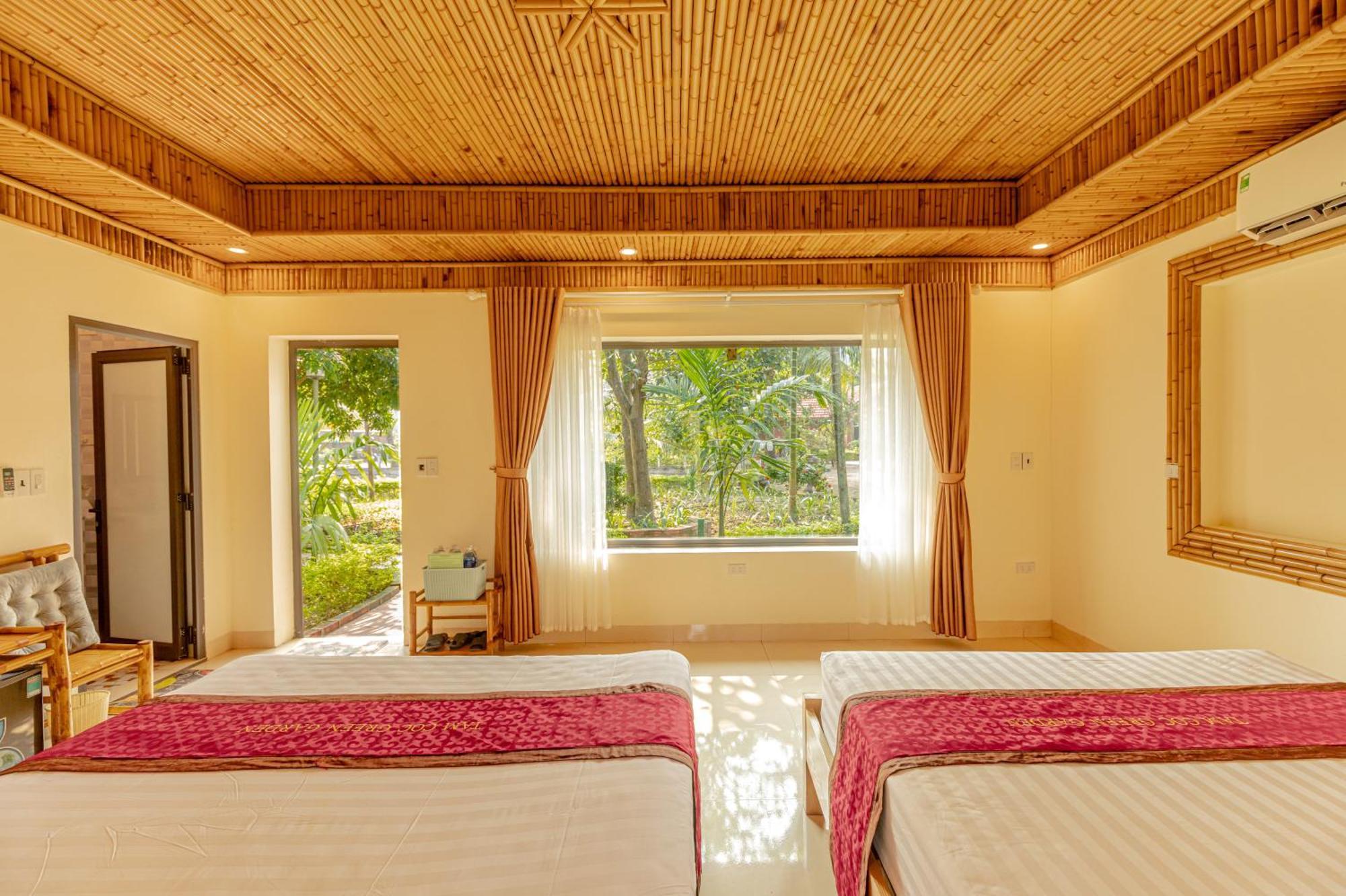 Tam Coc Green Garden Bungalow Νιν Μπιν Εξωτερικό φωτογραφία