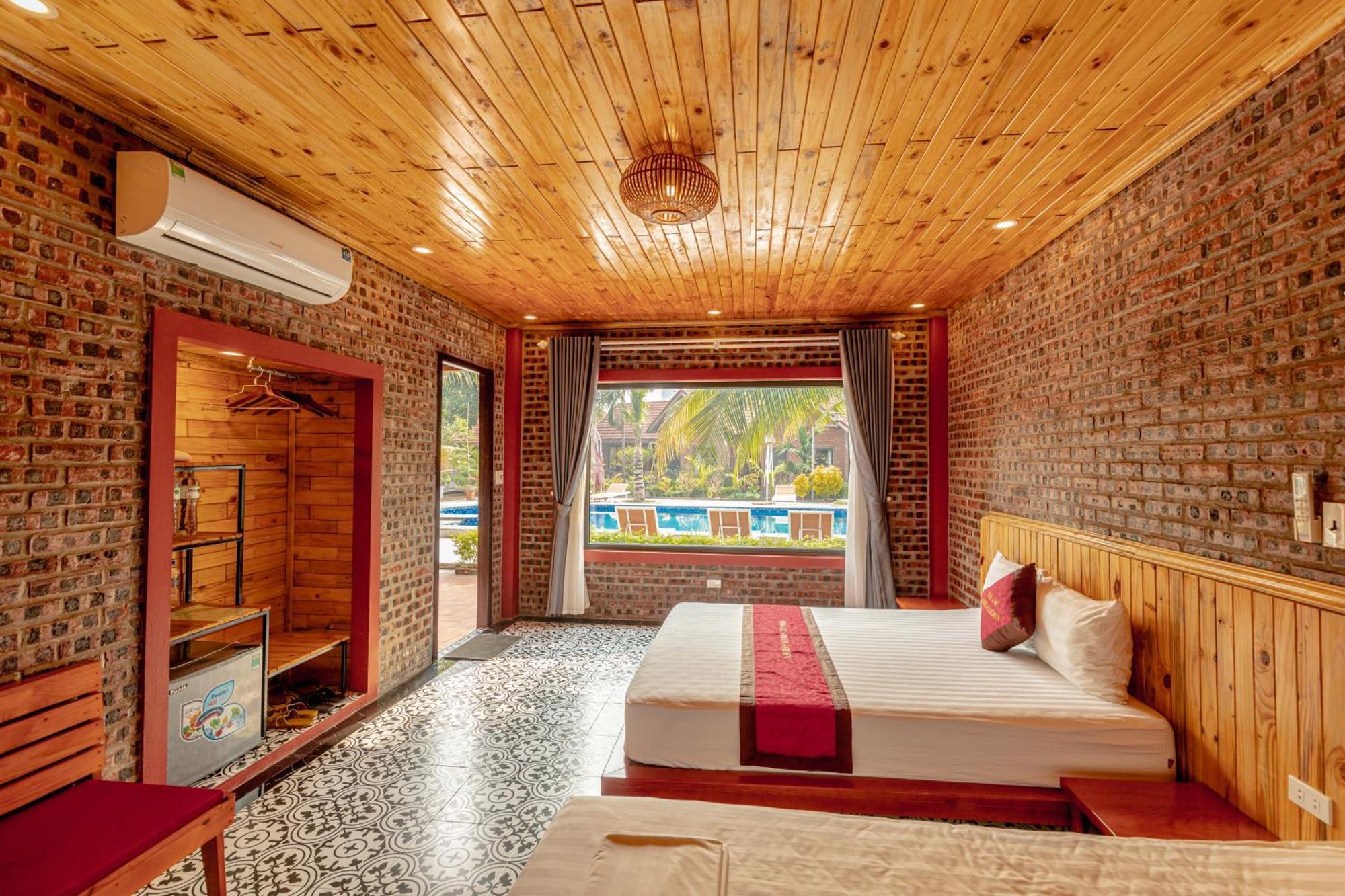 Tam Coc Green Garden Bungalow Νιν Μπιν Εξωτερικό φωτογραφία